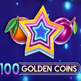100 Golden Coins slot logo by Amusnet Interactive at Betalice Casino