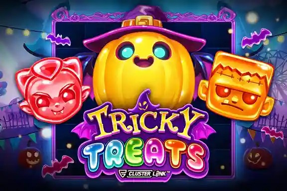 Official Slots logo: Tricky Treats by Push Gaming at Betalice Casino