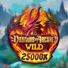 Dragons of Arcane Wild slot visual from Foxium available on betalicecasino.org