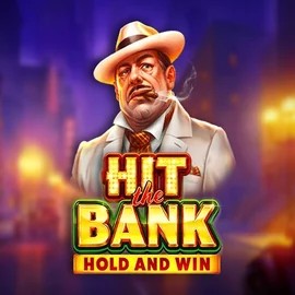 Hit The Bank Hold and Win slot logo by Playson at Betalice Casino