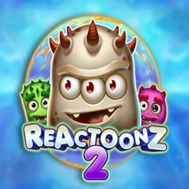 Reactoonz 2 slot logo by Play’n GO at Betalice Casino