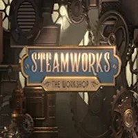 Steamworks The Workshop slot logo by Peter & Sons at Betalice Casino